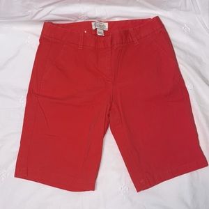 J Crew Bermuda shorts